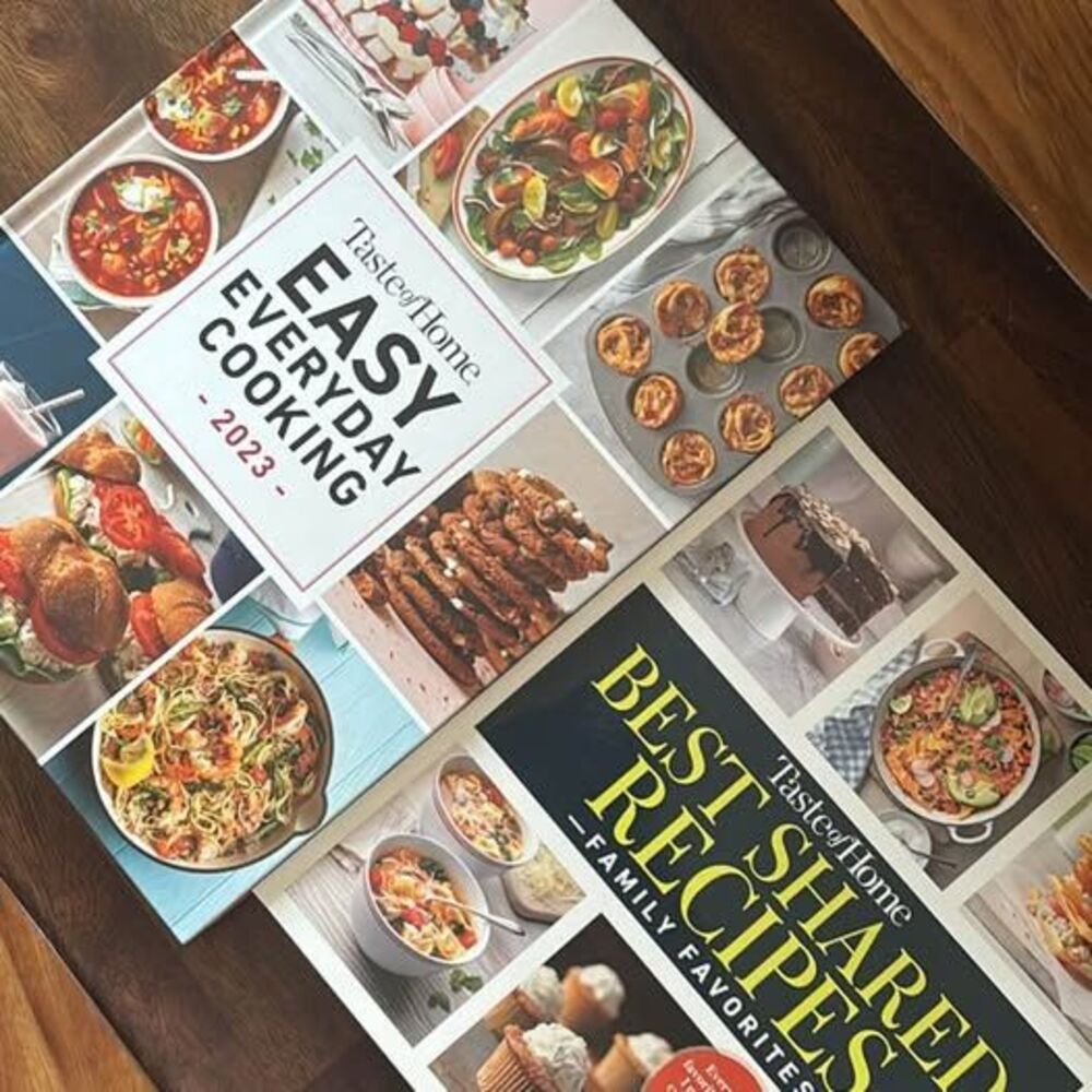 Taste of Home Easy Everyday Cooking and Best Shared Recipes Cookbooks